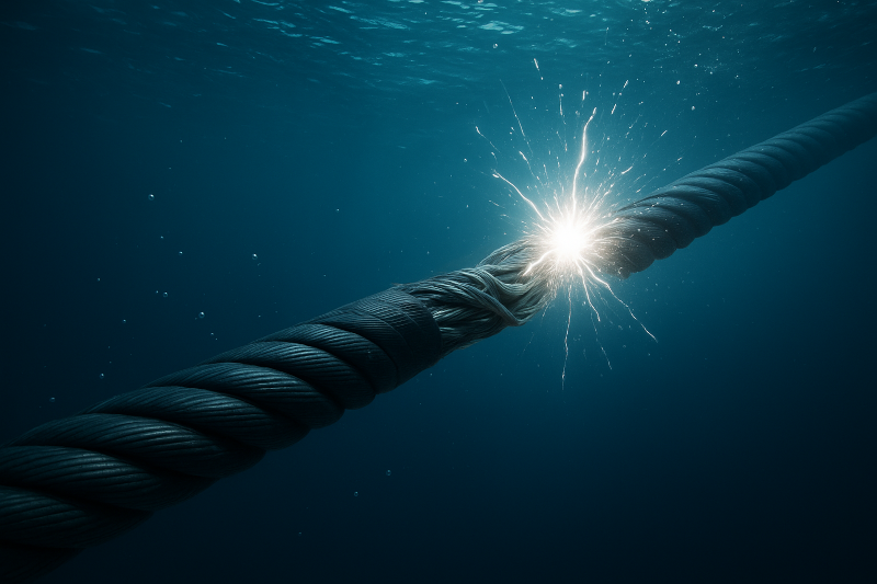 Can we detect submarine cable cuts from BGP routing table?