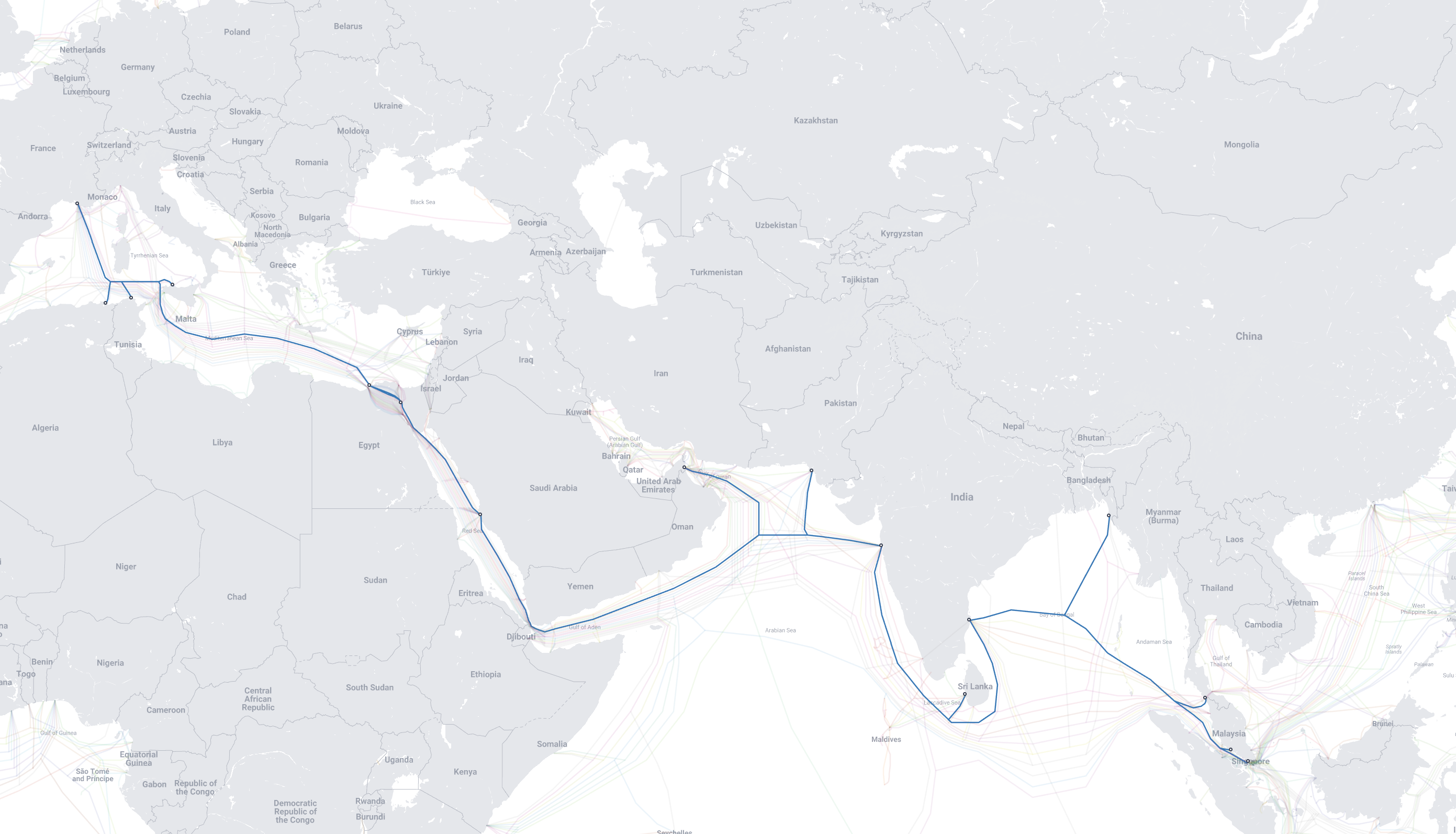 Submarine cable cuts at Jeddah impact connectivity in the Indian subcontinent